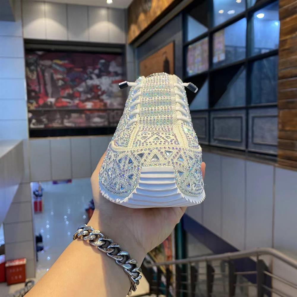 👟Diamond-Encrusted Sneakers For Men
