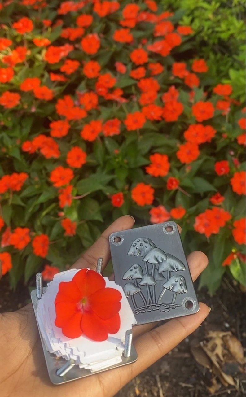 💐Micro Flower Press