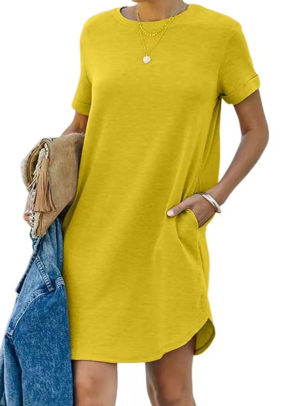 Short Sleeve T-shirt Dress
