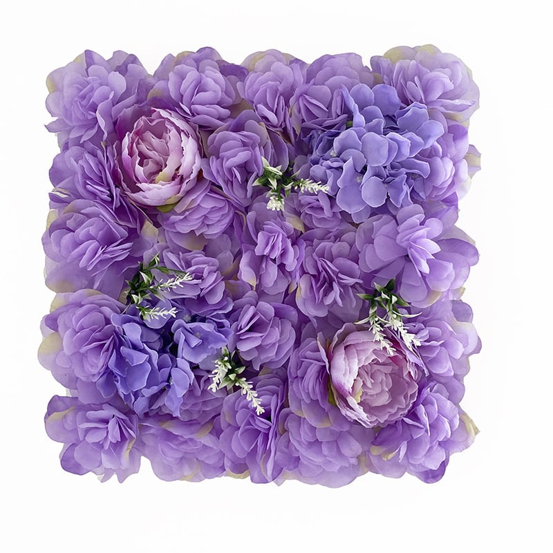 Handmade Roll-Up Fabric Flower Wall