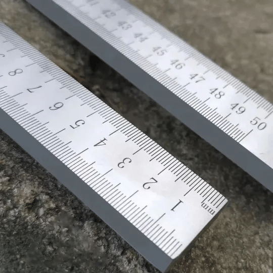 š„Heavy Duty Rulerš(Unit Of Measurement: INCH & CM)