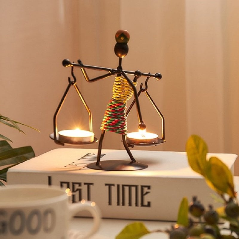 Steel Candlestick-Home Decoration