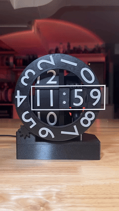 🕰️Triaxial Numechron Clock