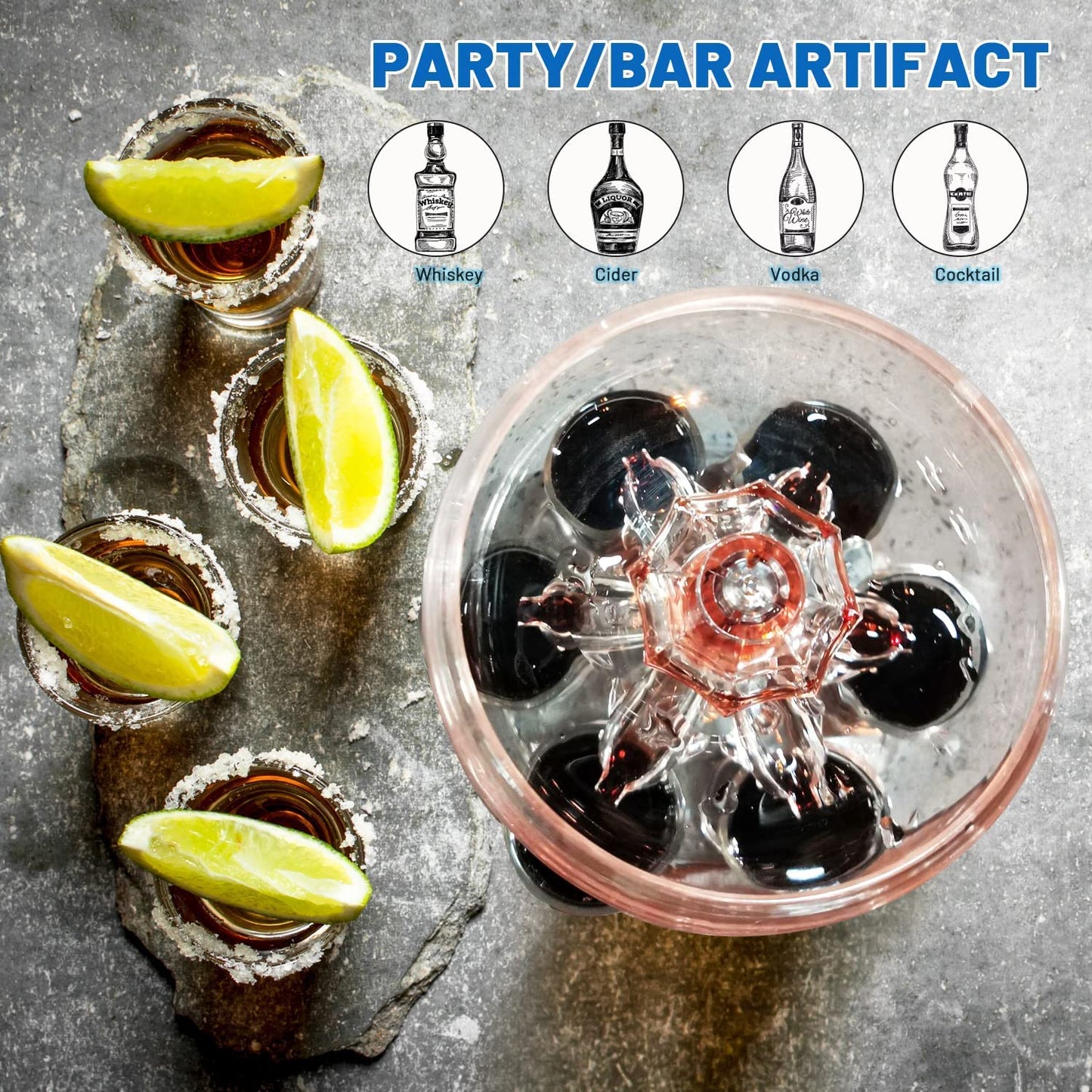 6 Shot Liquor Dispenser