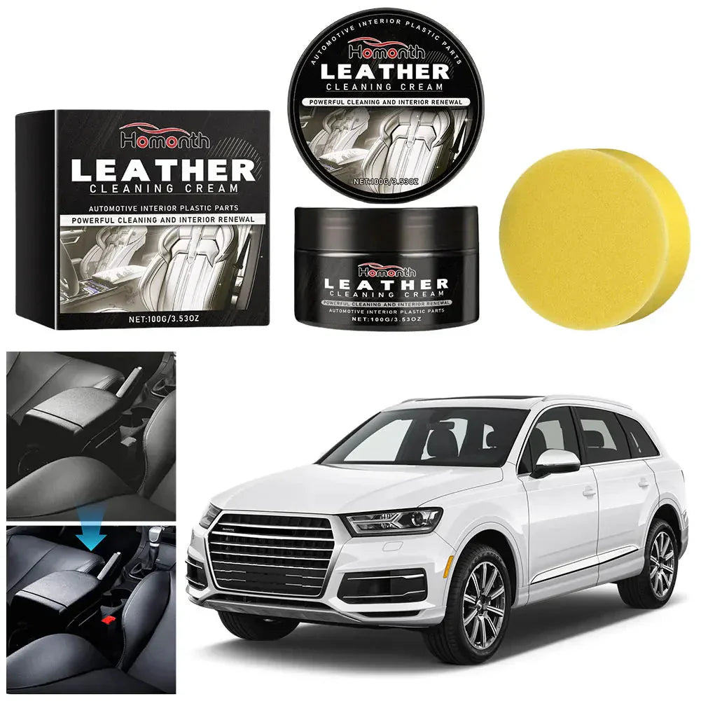 Premium Leather Care Cream – Instant Refresh & Protection