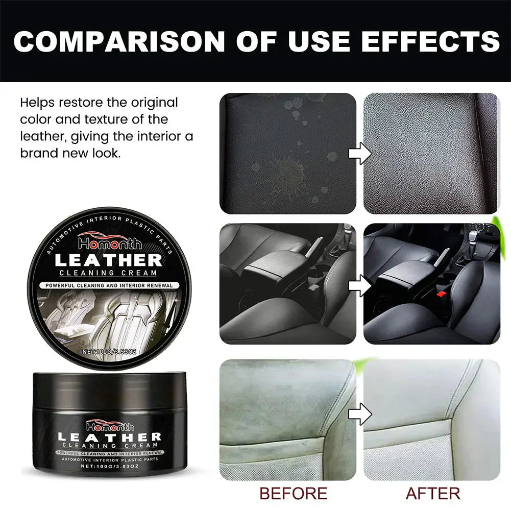 Premium Leather Care Cream – Instant Refresh & Protection