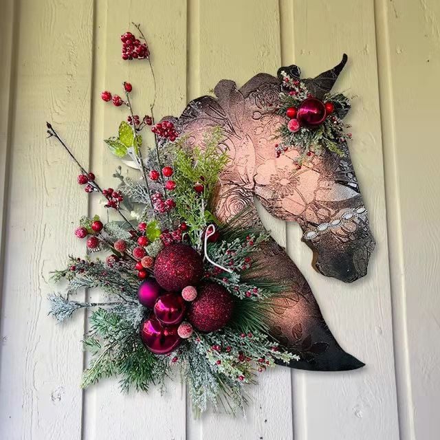 Christmas Wreath Animal Farm