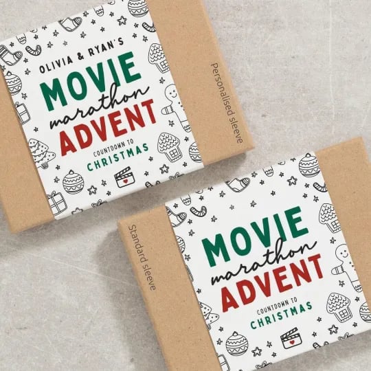 🎄Christmas Advent Calendar-Twenty-Four Days Of Christmas Card Set