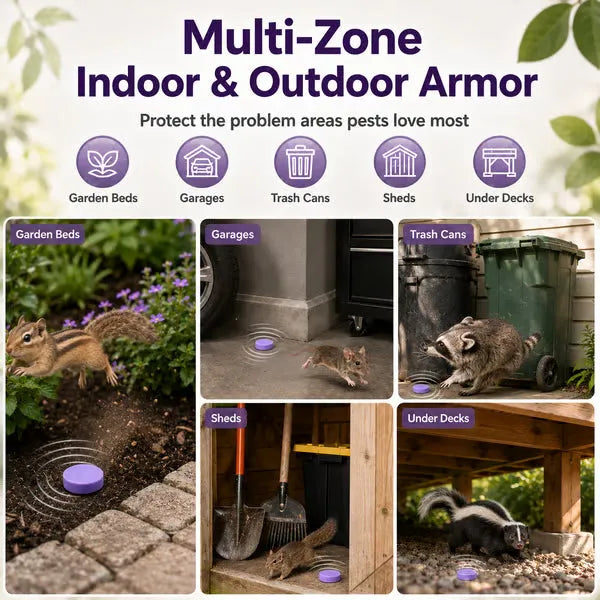 🐀Natural Scented Rodent Repellent Tablets