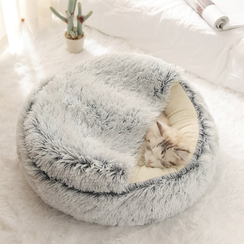 🐶🐱49% OFF - Plush Bed For Dogs & Cats