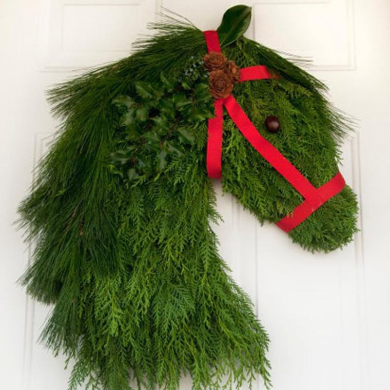 Christmas Wreath Animal Farm