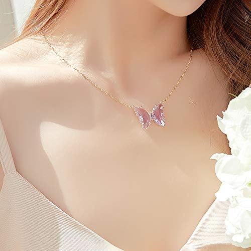 BUY 1 GET 1 FREE-Crystal Butterfly Necklace