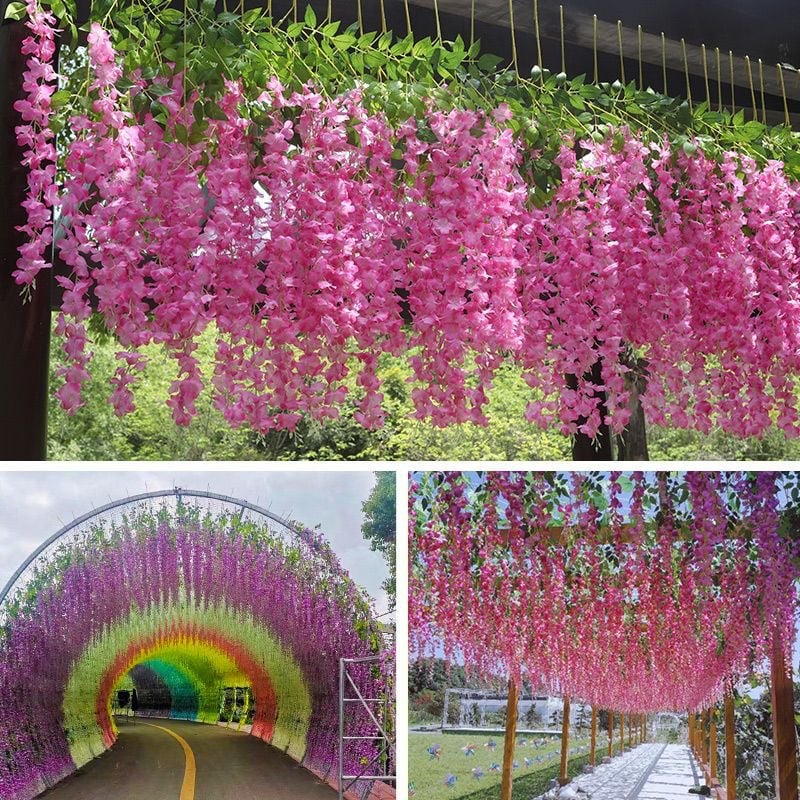 UV Simulation Artificial Wisteria