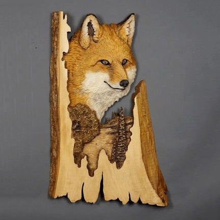 Animal Carving Handcraft Wall Decoration