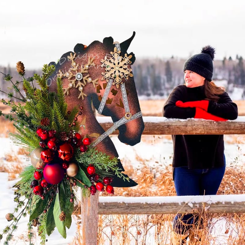 Christmas Wreath Animal Farm