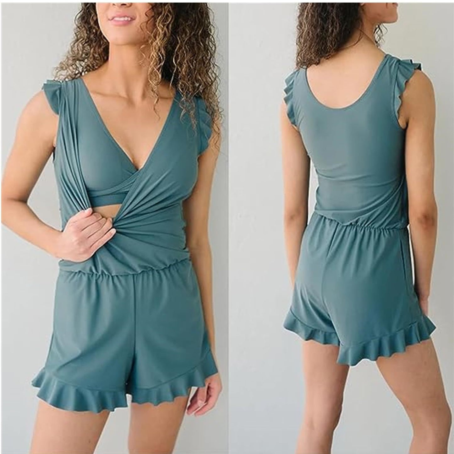 👙Swim Romper Built-in Bra (For All Girls!)💥 Buy 2 Free Shipping