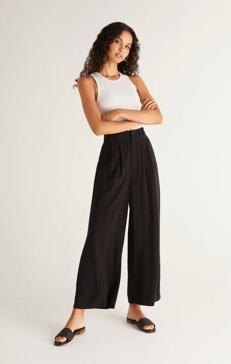 Women's Elastic High Waist Casual Wide Leg Pants(Buy 2 Free Shipping)