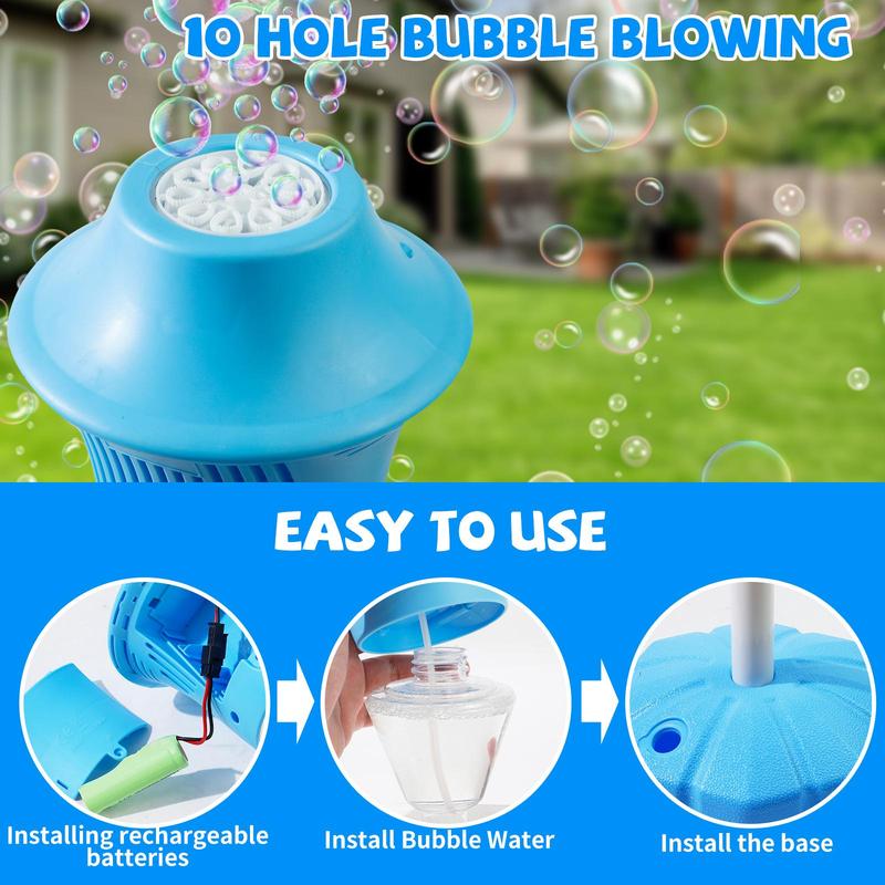 🫧🫧Fully automatic adjustable height stand bubble machine