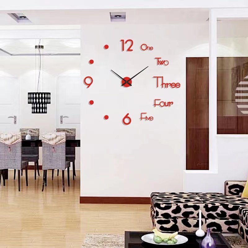 MODERN DIY PUNCH-FREE WALL CLOCK