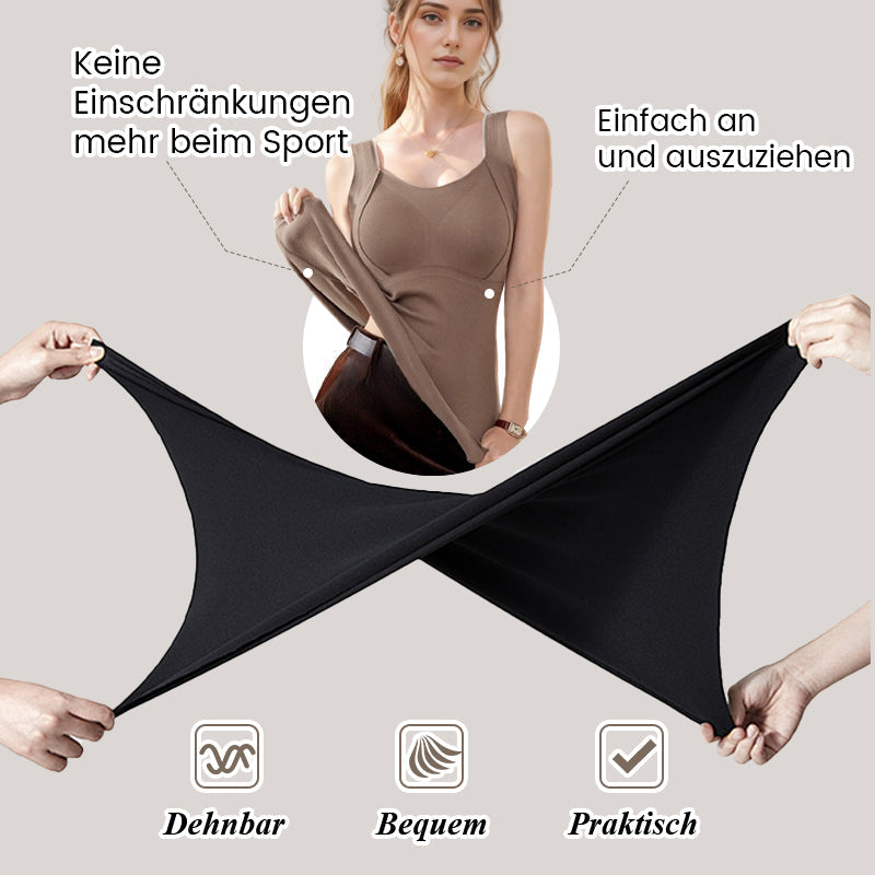 1+1 Free | Tanktop Thermal Top-Comfortable And Seamless With Integrated Bra