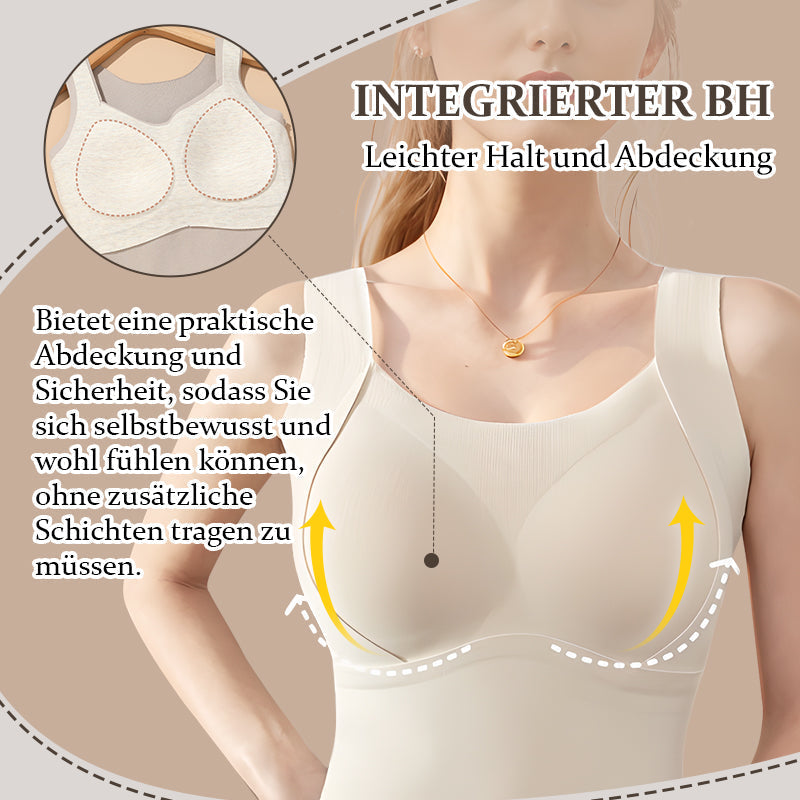 1+1 Free | Tanktop Thermal Top-Comfortable And Seamless With Integrated Bra