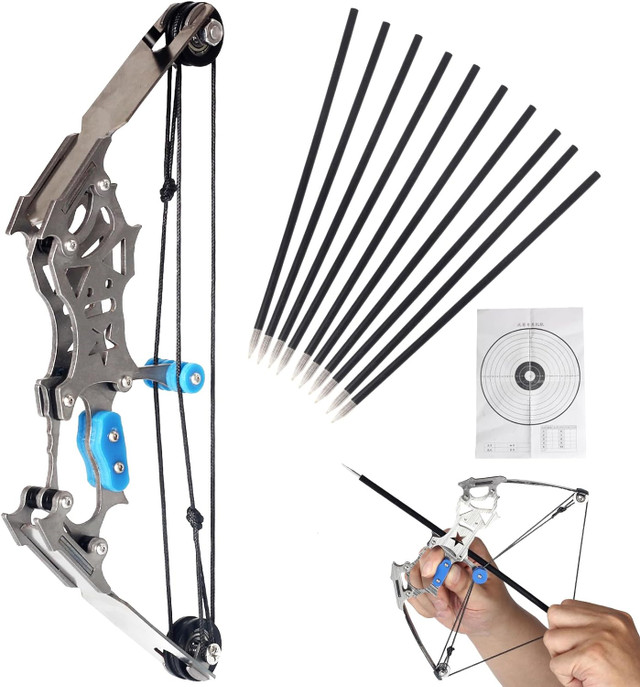 🎯Archery Mini Compound Bow and Arrow Set