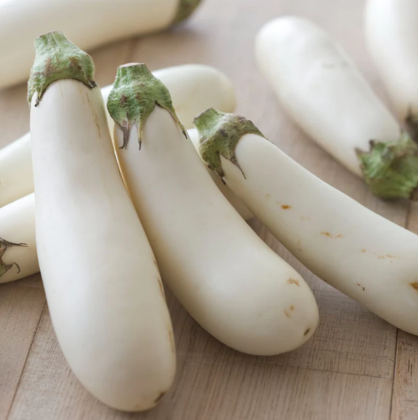 Creamy White Eggplant Seeds