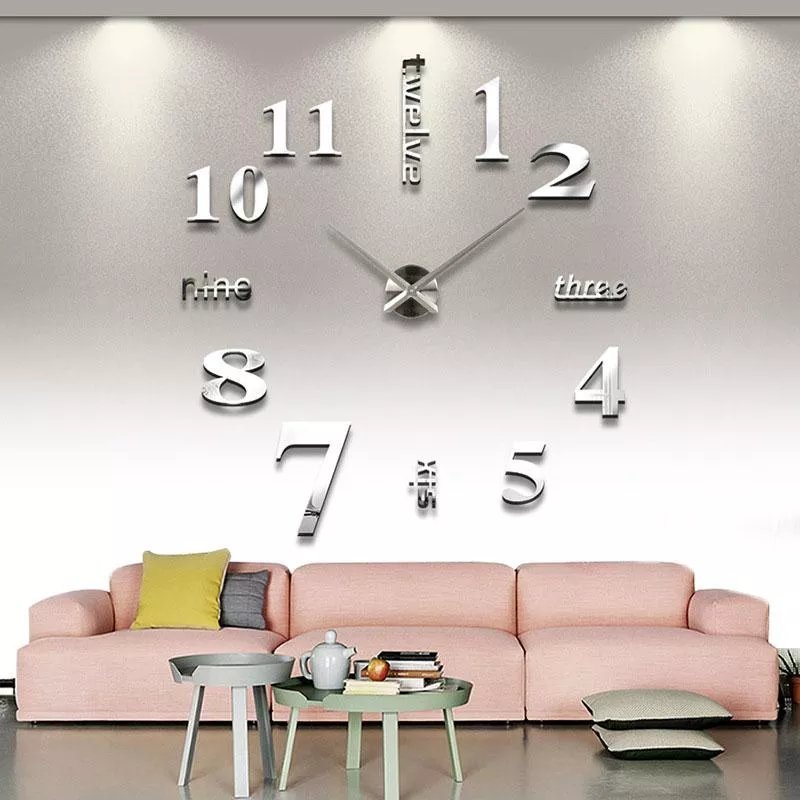 MODERN DIY PUNCH-FREE WALL CLOCK