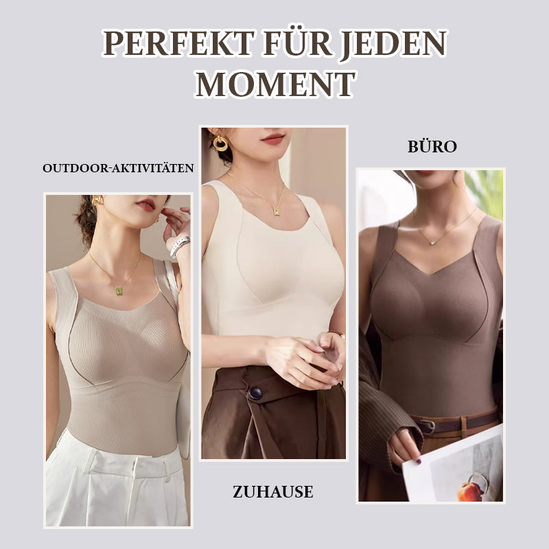 1+1 Free | Tanktop Thermal Top-Comfortable And Seamless With Integrated Bra