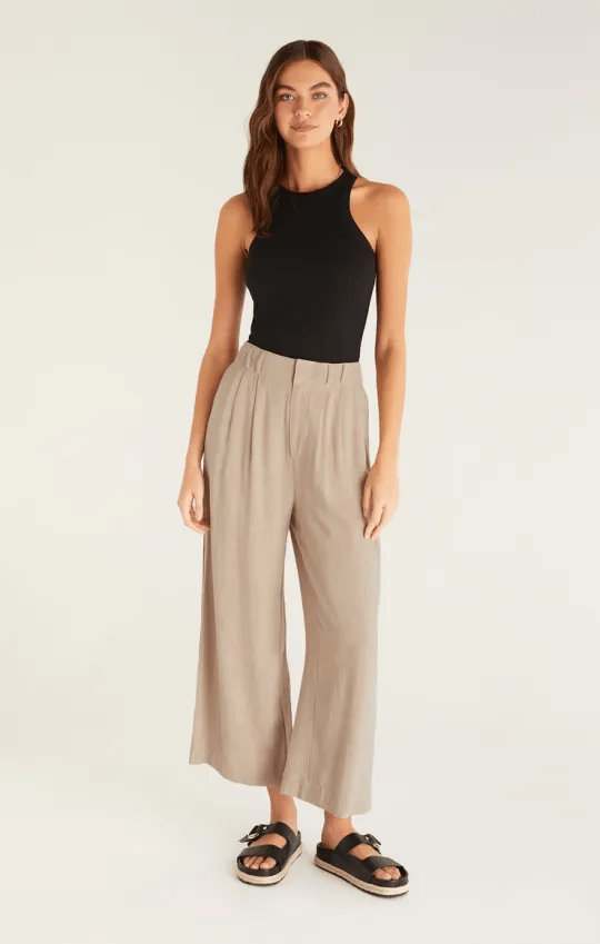 Women's Elastic High Waist Casual Wide Leg Pants(Buy 2 Free Shipping)