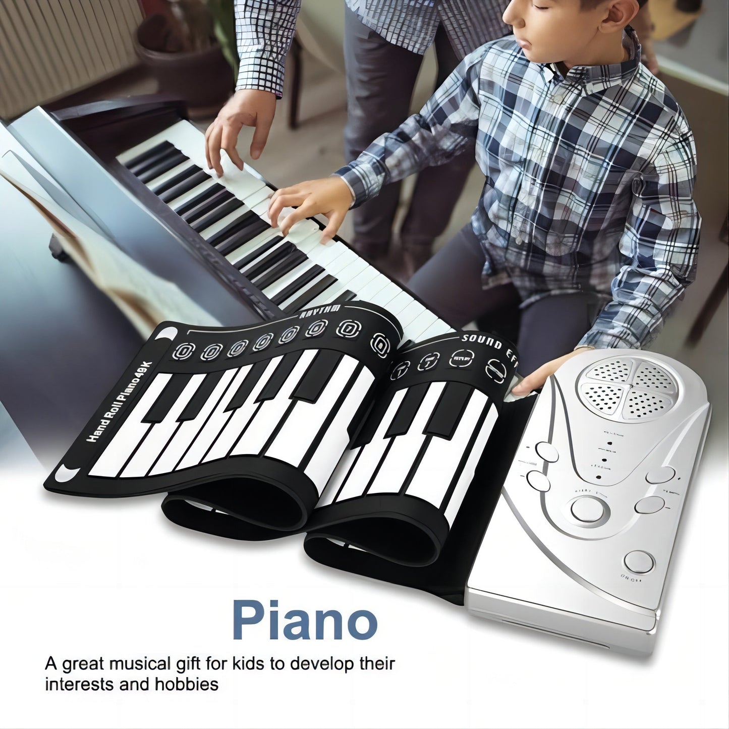 🎁Best Christmas Gift - Hand Roll Portable Piano (Today 49% OFF)