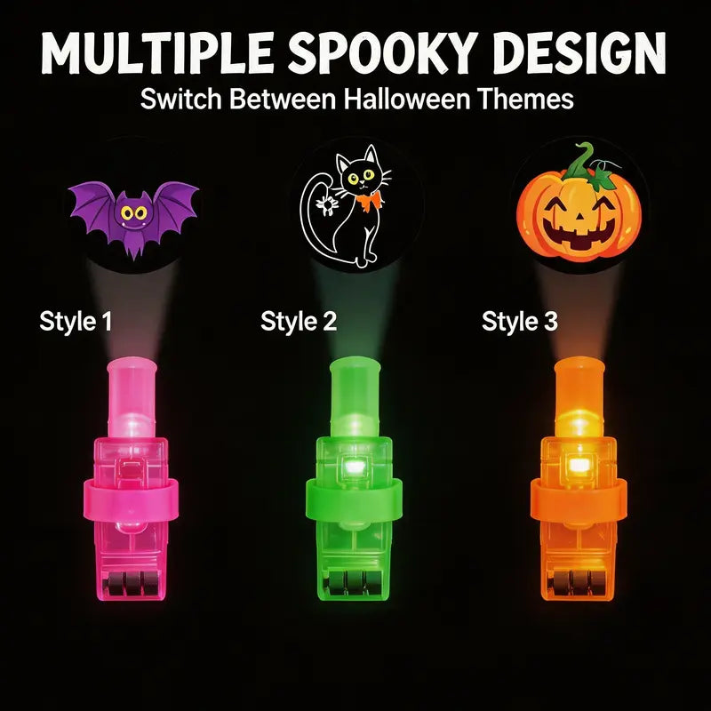 🎃 ✨Halloween Finger Projection Lights