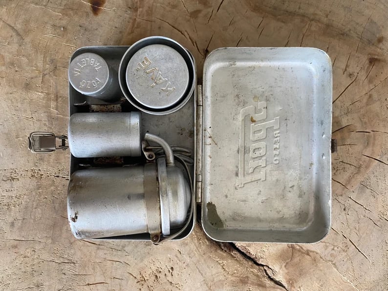 Extra Rare Collectors Camping Coffee Kit