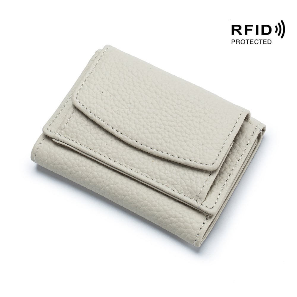 Genuine Leather Wallet Rfid Protected