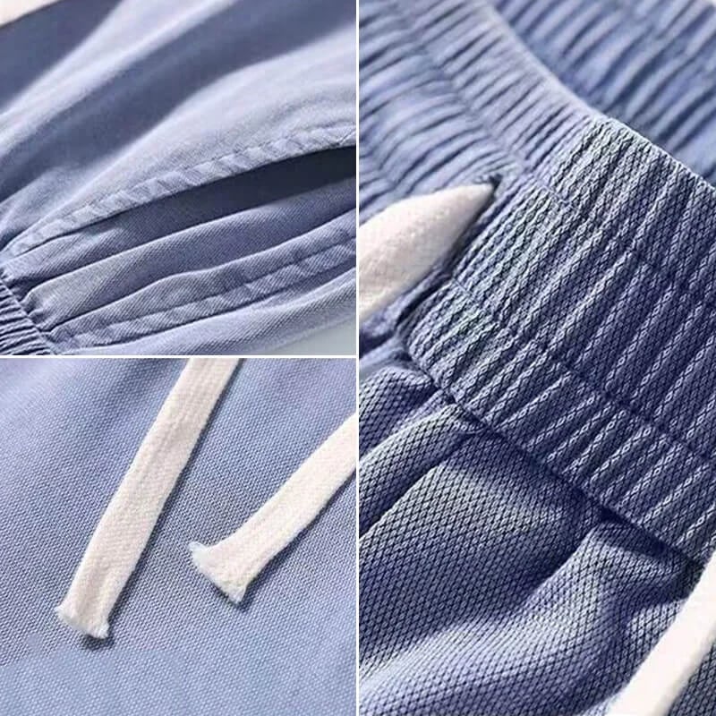 Men's Tencel Breathable Wide Leg All Match Casual Pants