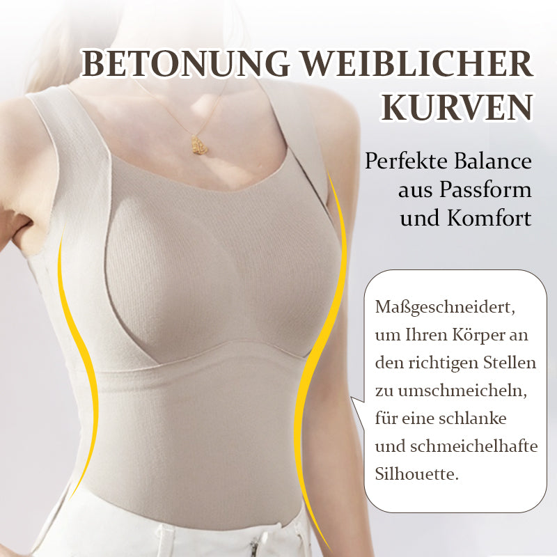 1+1 Free | Tanktop Thermal Top-Comfortable And Seamless With Integrated Bra