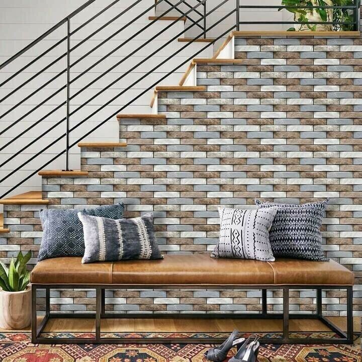 🌟3D Peel And Stick Wall Tiles(30cmx30cm)