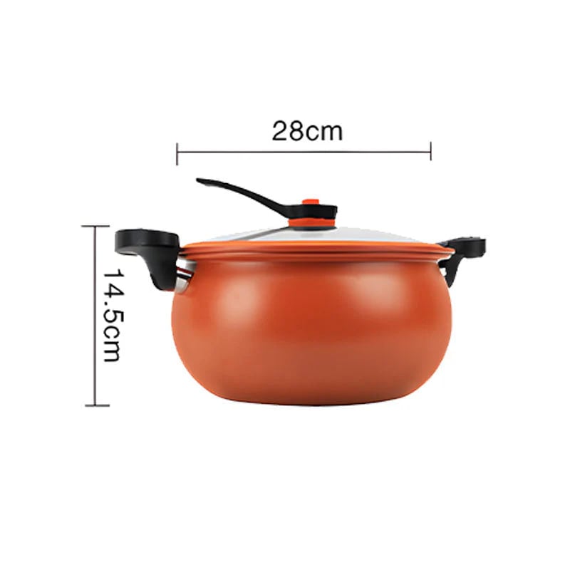 🏆Multifunctional Large Capacity Non-Stick Pressure Cooker