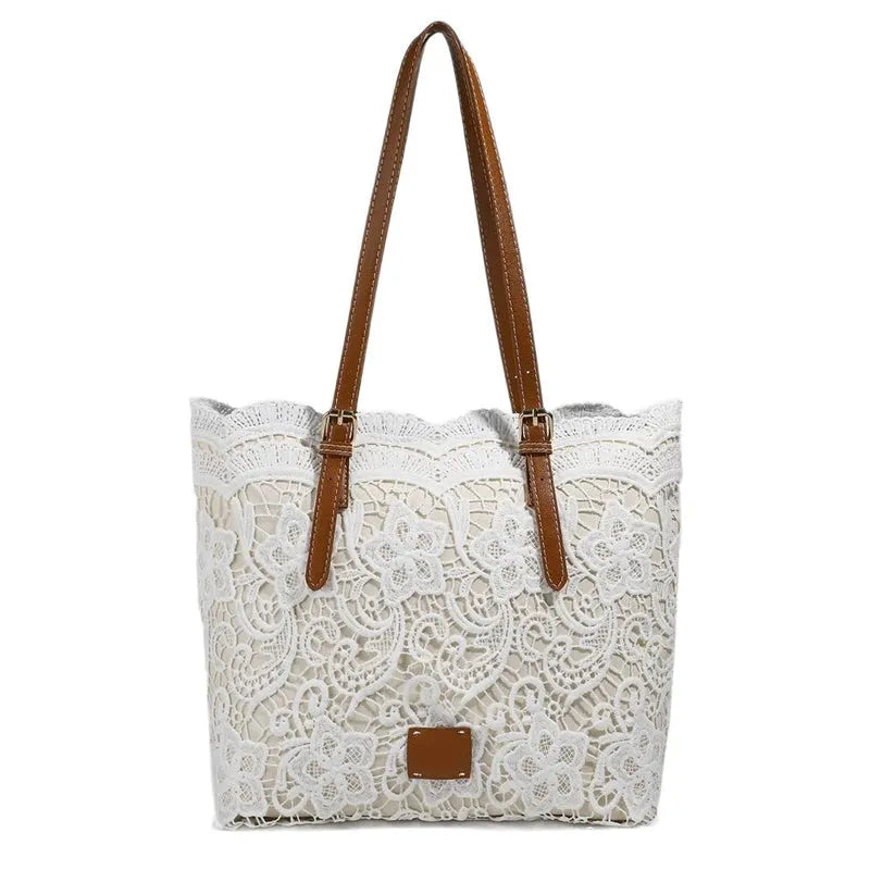 Vintage Lace Shoulder Bag – Elegant Crossbody Purse for Every Occasion 🤍