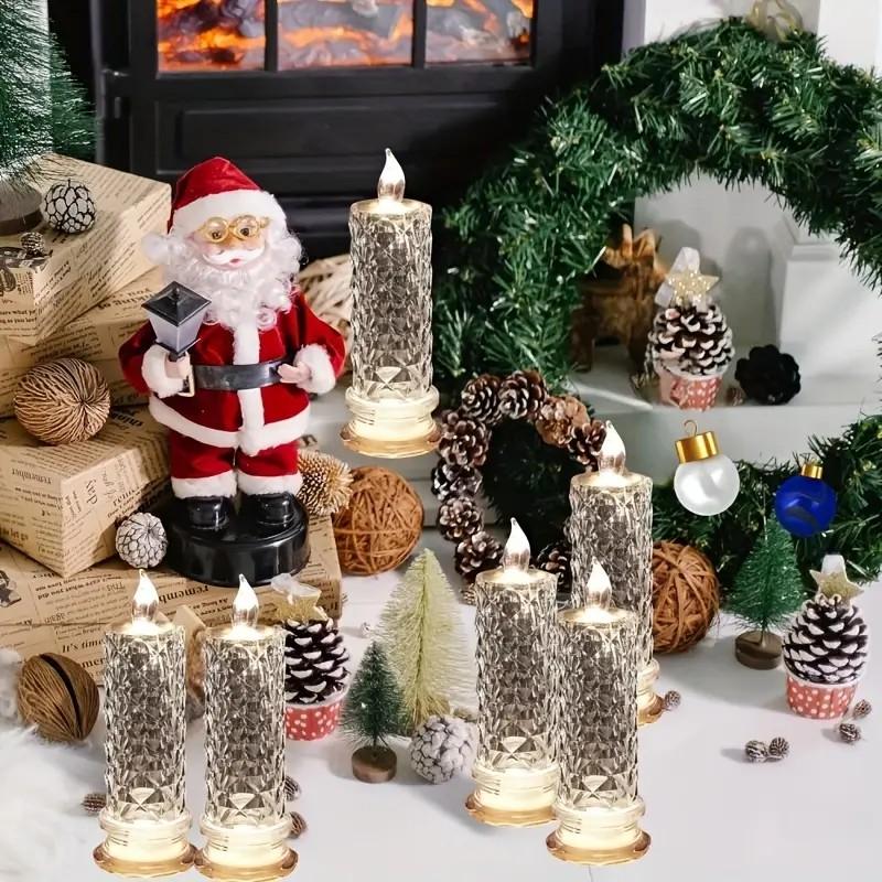 Rose Electronic Candle Creative Night Light