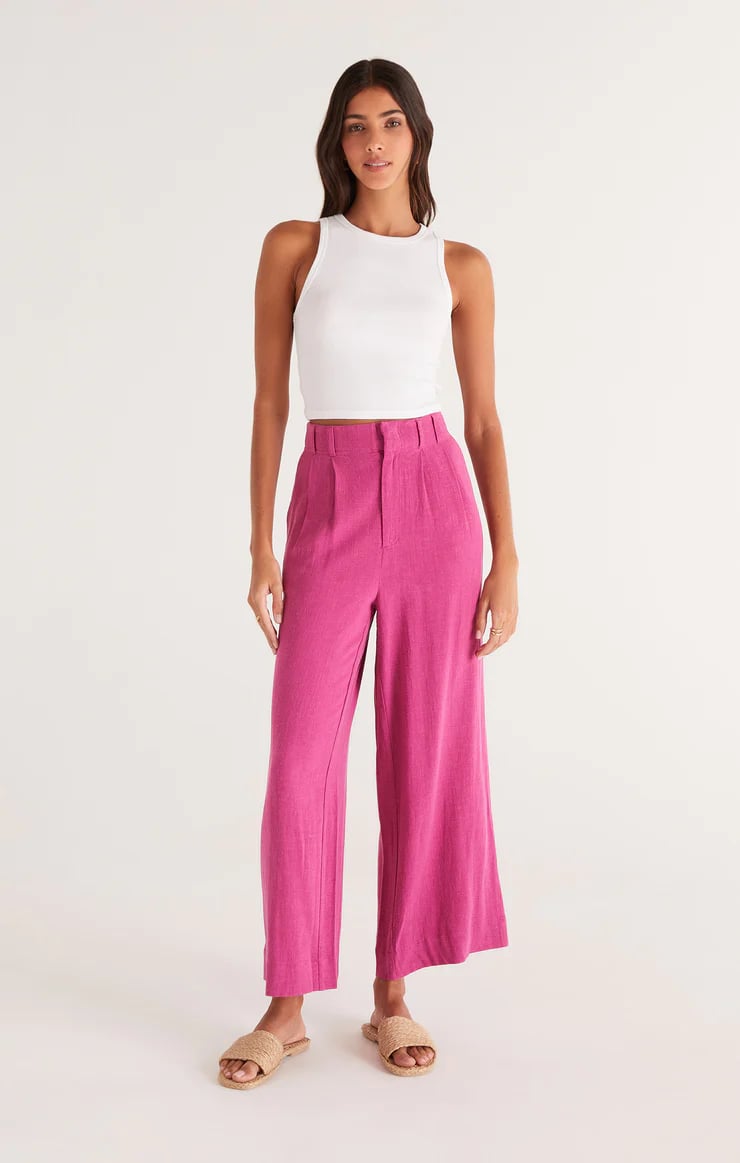 Women's Elastic High Waist Casual Wide Leg Pants(Buy 2 Free Shipping)