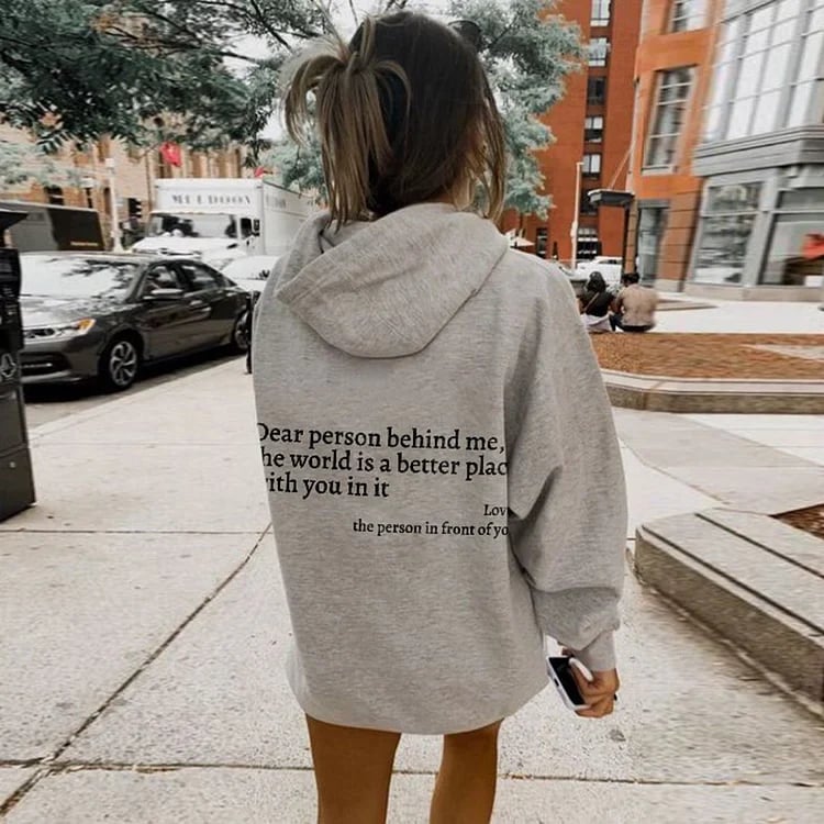 'Dear Person Behind Me' Sweatshirt