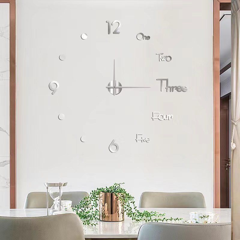 MODERN DIY PUNCH-FREE WALL CLOCK