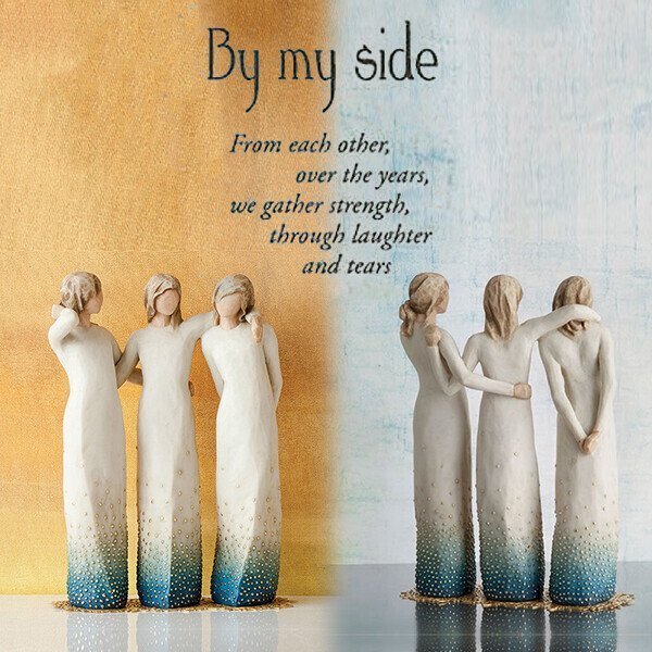 49% OFF - By My Side, Sculpted Hand-Painted Figure