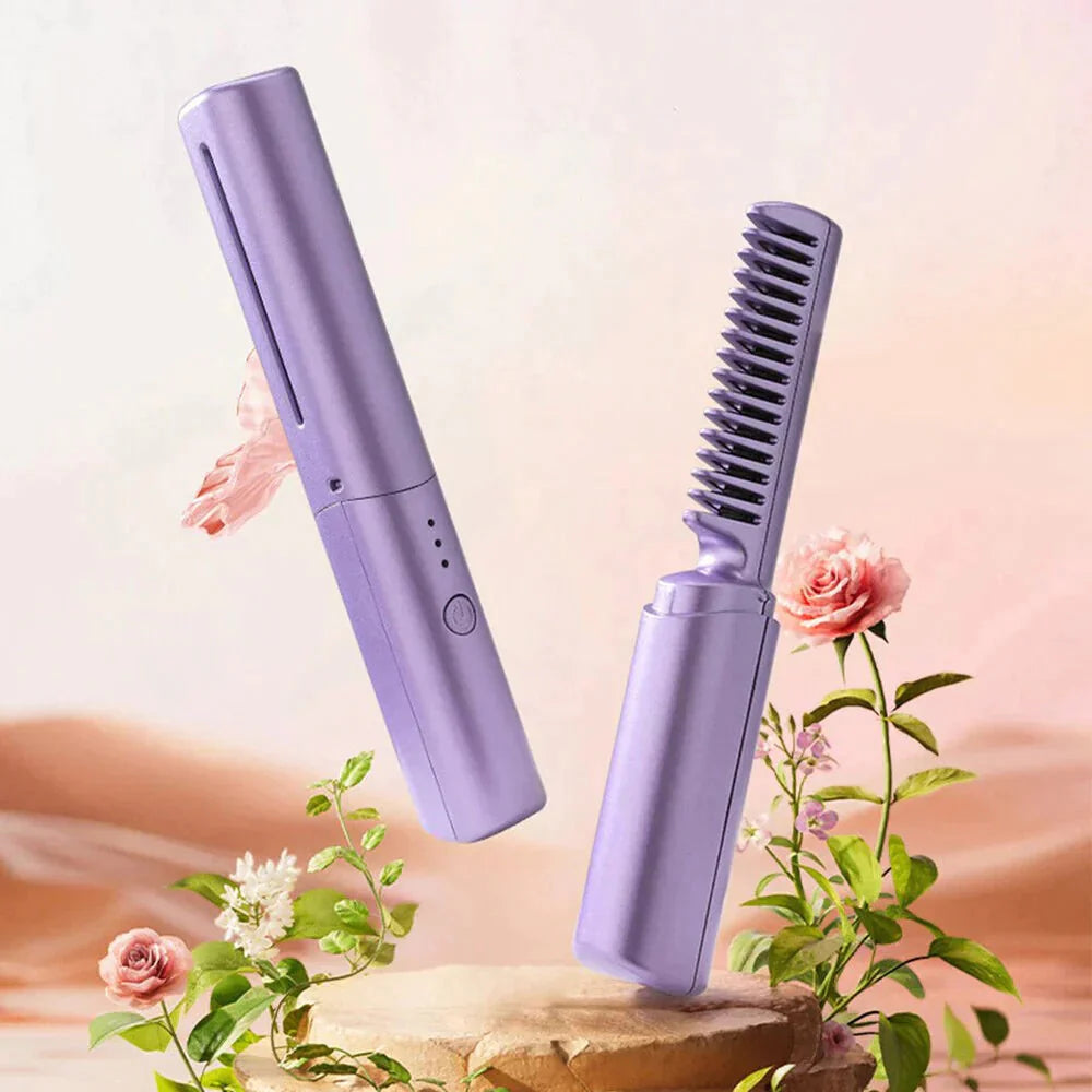 ✨Best Seller💁‍♀️USB Hair Straightener