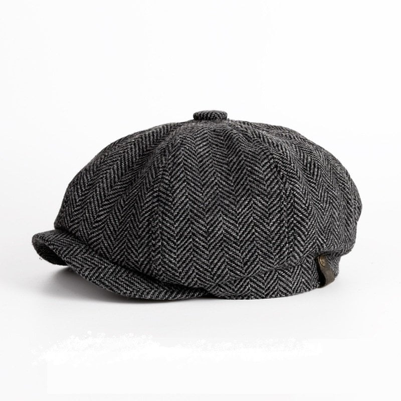 Beret Caps Octagonal Newsboy Cap