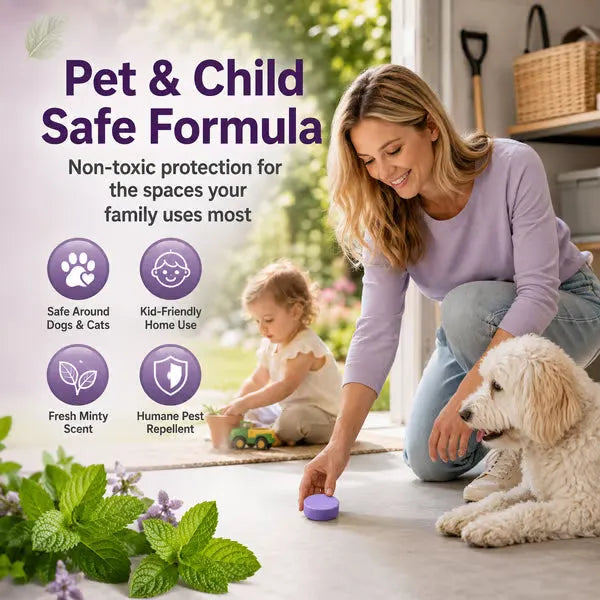 🐀Natural Scented Rodent Repellent Tablets