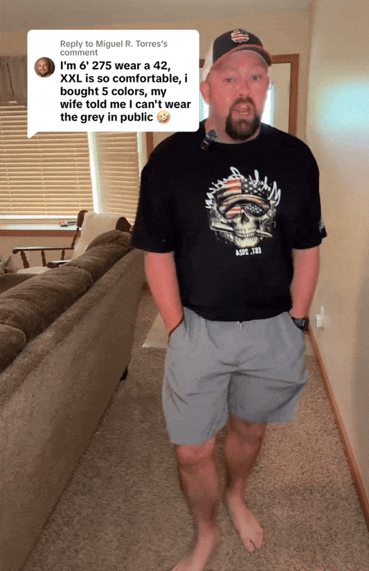 Men Drawstring Waist Shorts