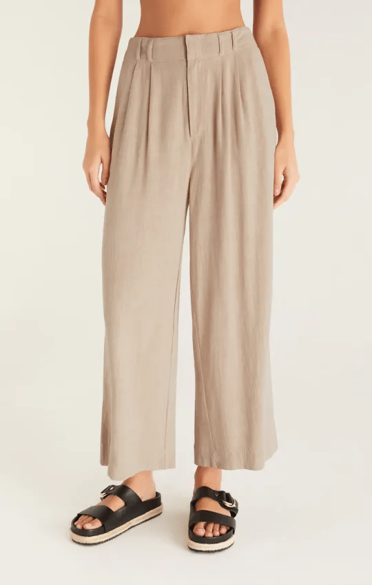 Women's Elastic High Waist Casual Wide Leg Pants(Buy 2 Free Shipping)