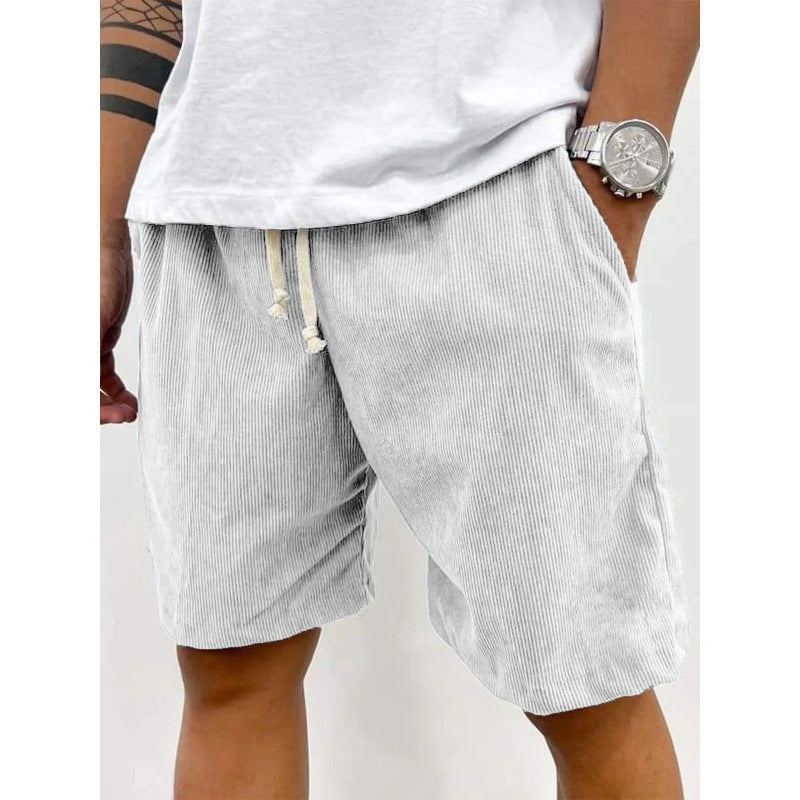 Men's Casual Relaxed Fit Drawstring Shorts